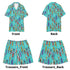 Men's Hawaiian Shirt and Shorts Set - The Ocean is Calling