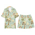 Men's Hawaiian Shirt and Shorts Set - Sandpiper Beach