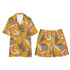 Men's Hawaiian Shirt and Shorts Set - Mystic Mango