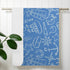 Bath Towel - Nautical Print in Cobalt