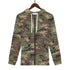 Men's Allover Print Zip-Up Hoodie - Camo