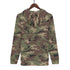 Men's Allover Print Zip-Up Hoodie - Camo