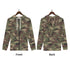 Men's Allover Print Zip-Up Hoodie - Camo