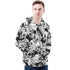 Men's Allover Print Zip-Up Hoodie - Mortus