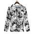 Men's Allover Print Zip-Up Hoodie - Mortus