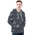 Men's Allover Print Zip-Up Hoodie - Vikingskagr