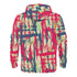 Men's Allover Print Zip-Up Hoodie - Urban Art