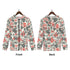 Men's Allover Print Zip-Up Hoodie - Kanji