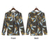 Men's Allover Print Zip-Up Hoodie - Clockwork Wings