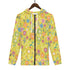 Women's Allover Print Zip-Up Hoodie - Bohemian Blossoms