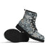 Men's Black Outsole Leather Boots - Urban Grunge