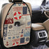 Car Back Seat Organizer - Nautical