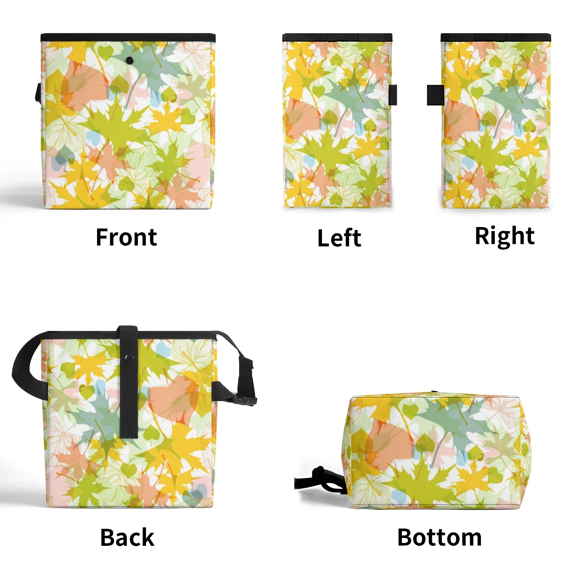 300D Hanging Trash Container/Storage Bag -  Fall Foliage