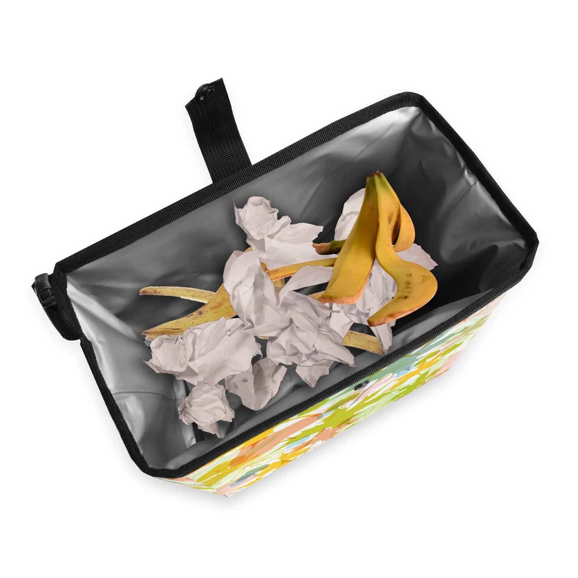 300D Hanging Trash Container/Storage Bag -  Fall Foliage