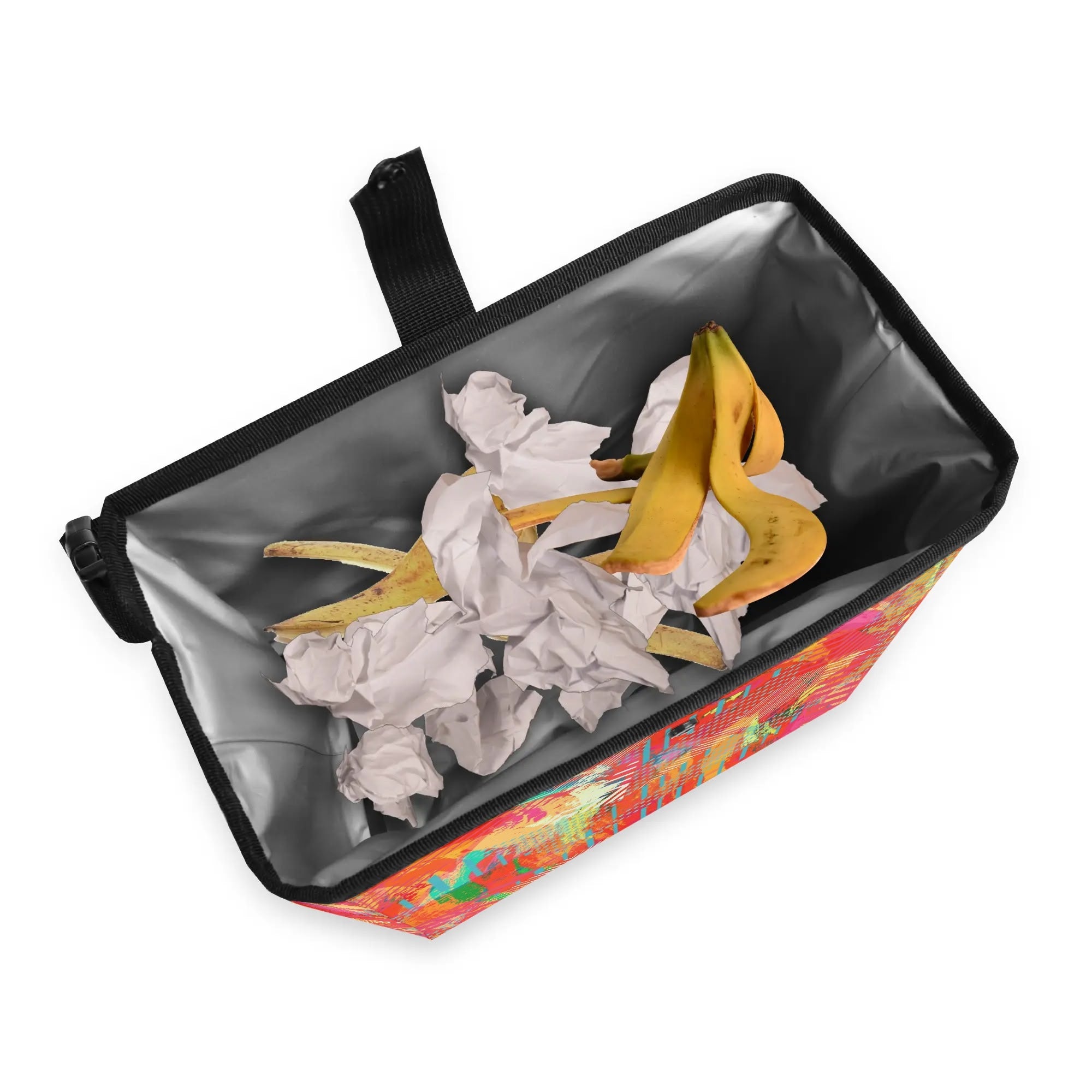 300D Hanging Trash Container/Storage Bag -  Grunge Revival