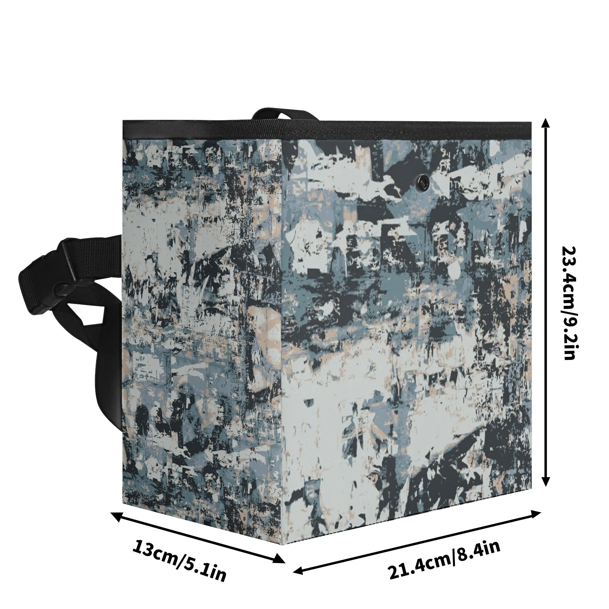 300D Hanging Trash Container/Storage Bag -  Urban Grunge