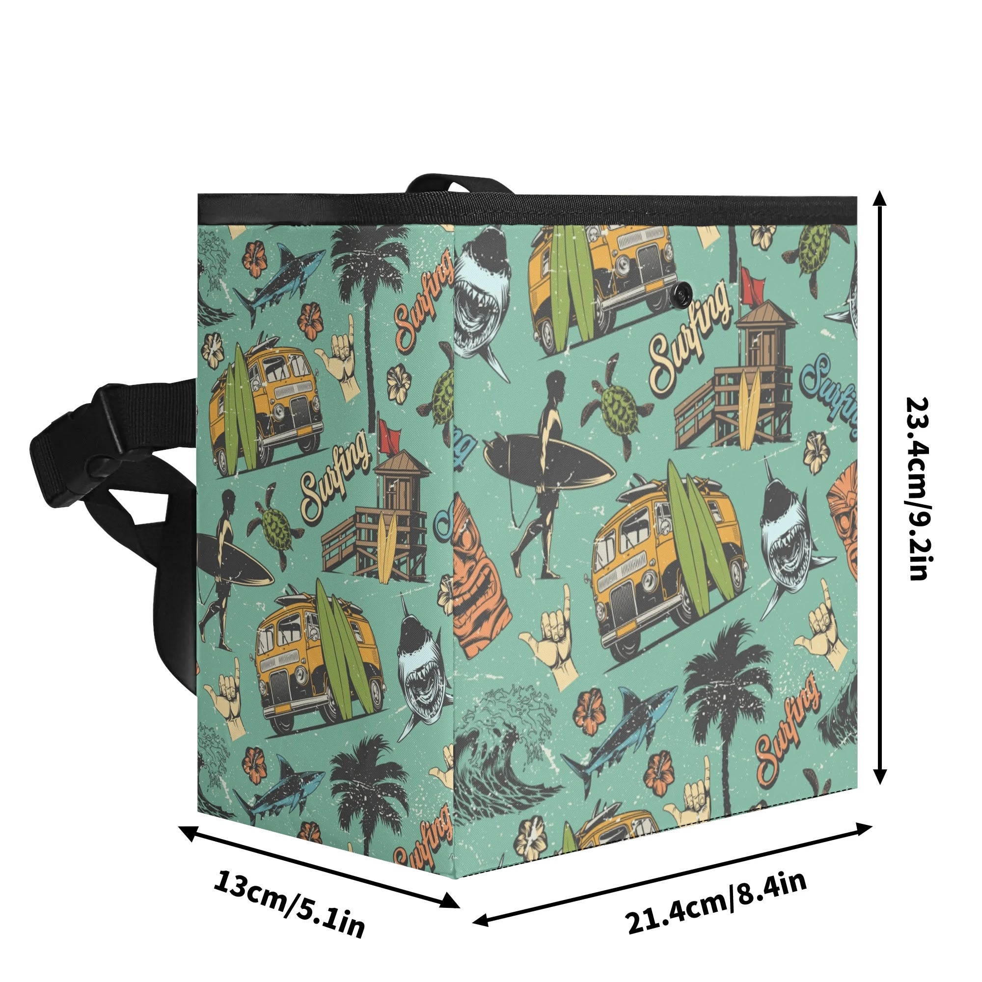 300D Hanging Trash Container/Storage Bag -  Surf Culture