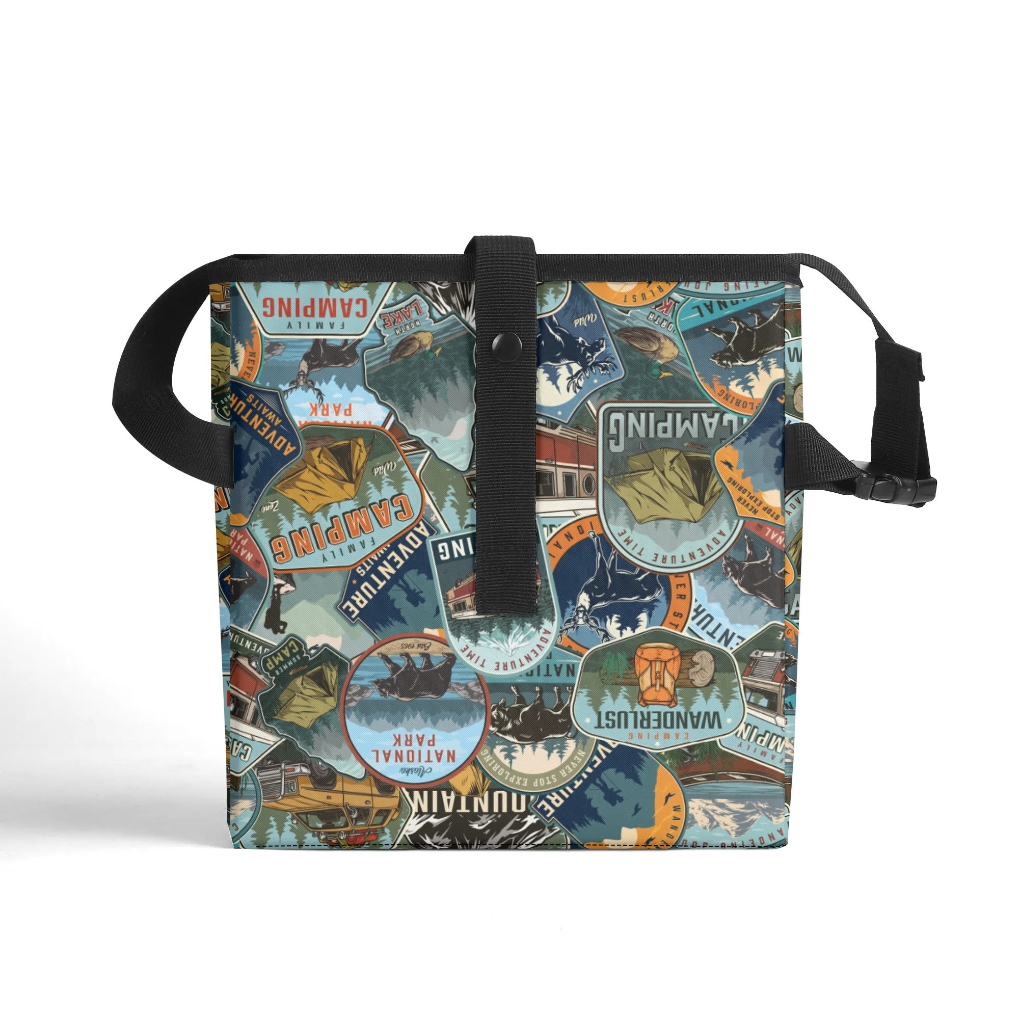 300D Hanging Trash Container/Storage Bag -  Wanderlust