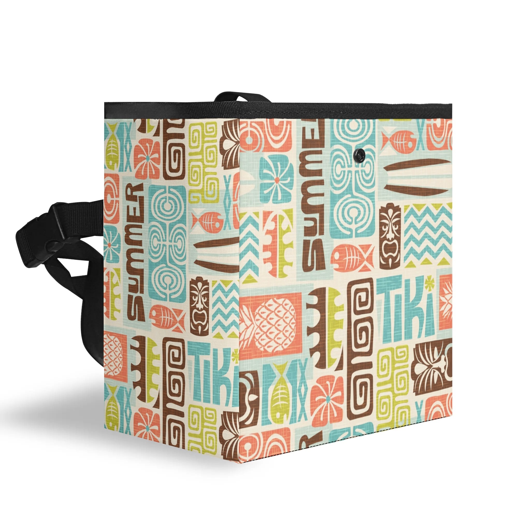 300D Hanging Trash Container/Storage Bag -  Tiki Summer