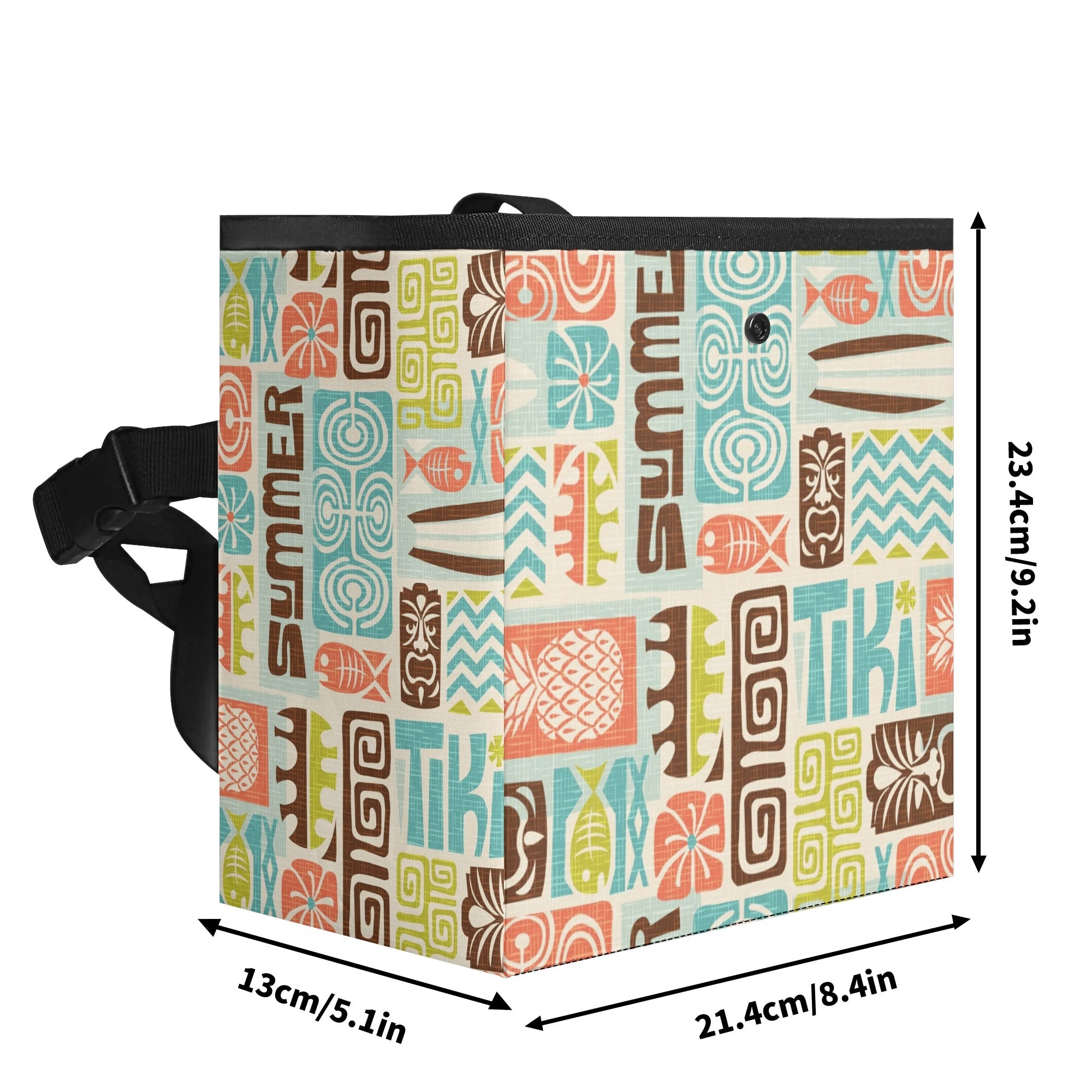 300D Hanging Trash Container/Storage Bag -  Tiki Summer