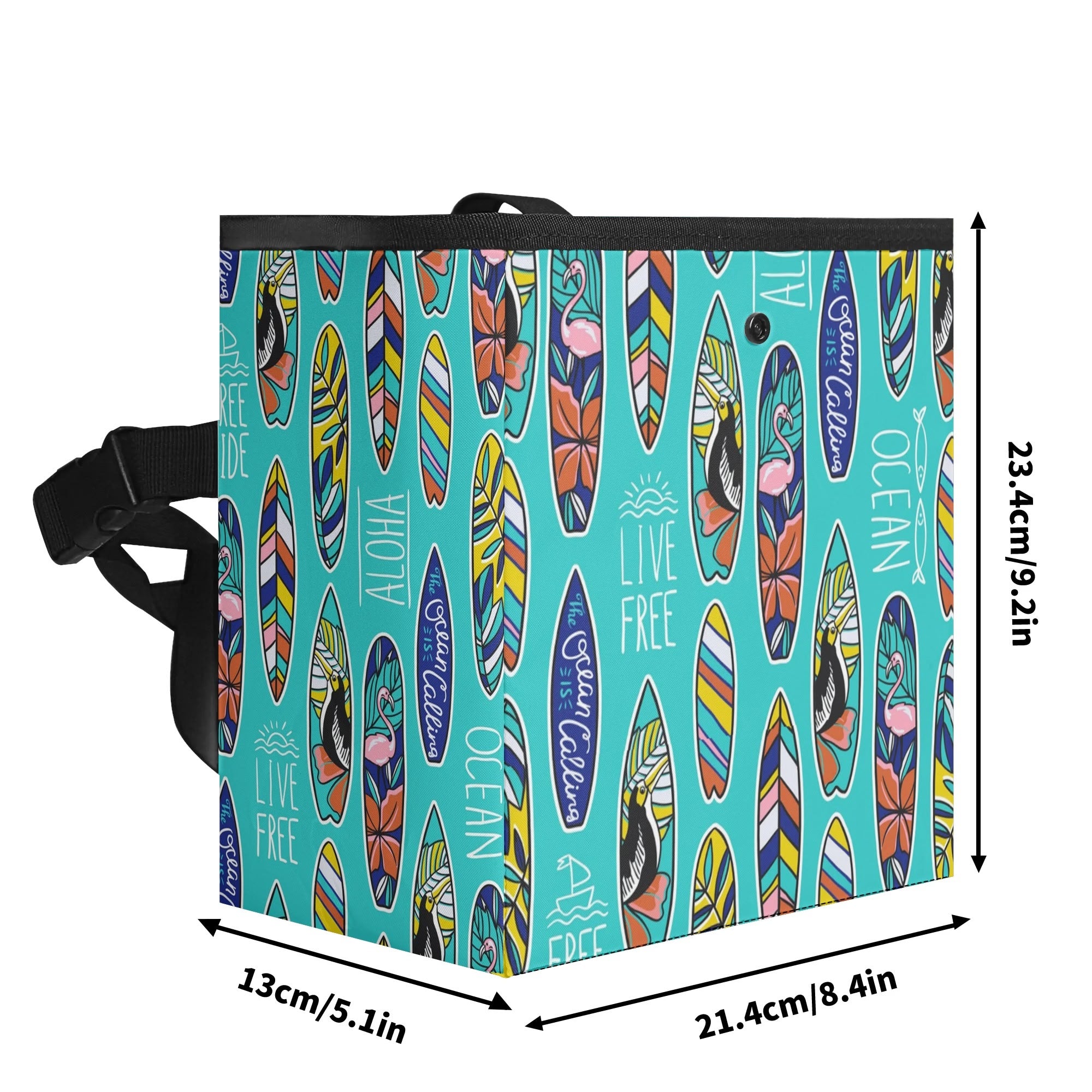 300D Hanging Trash Container/Storage Bag -  Ocean Calling