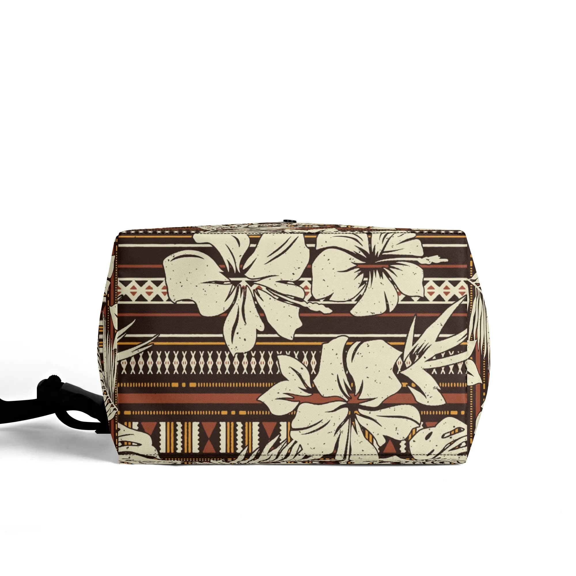 300D Hanging Trash Container/Storage Bag -  Hawaiian Hibiscus