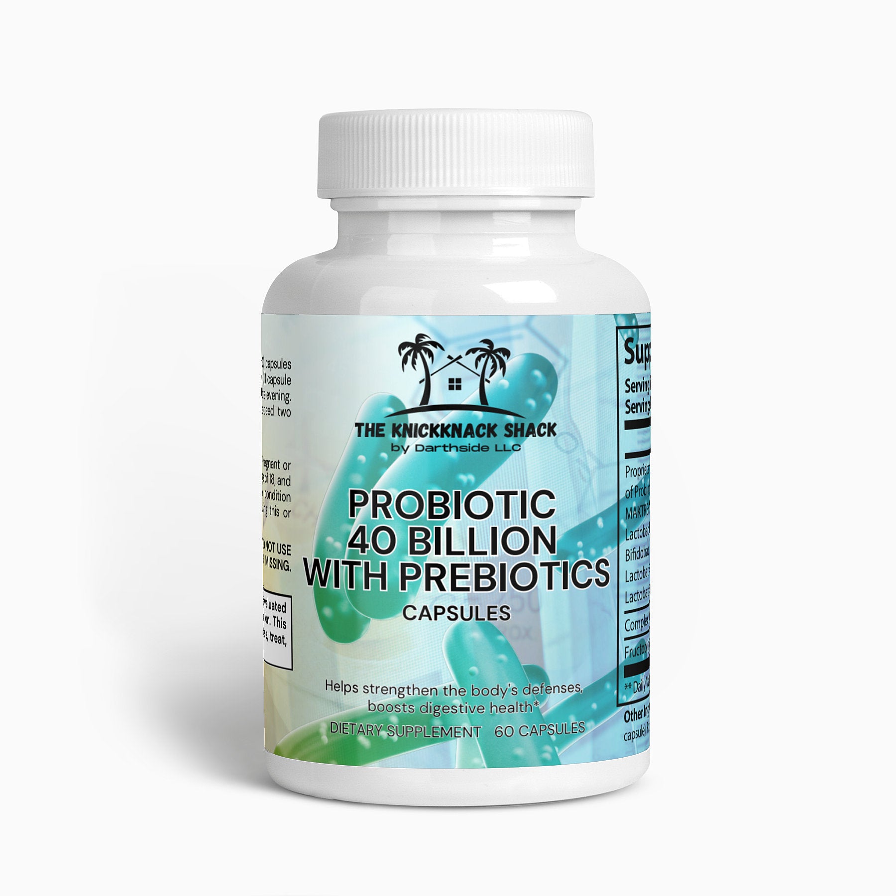 Probiotic 40 Billion with Prebiotics