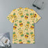 Kids 180GSM Cotton All-Over Print T-Shirt - Pineapple Love