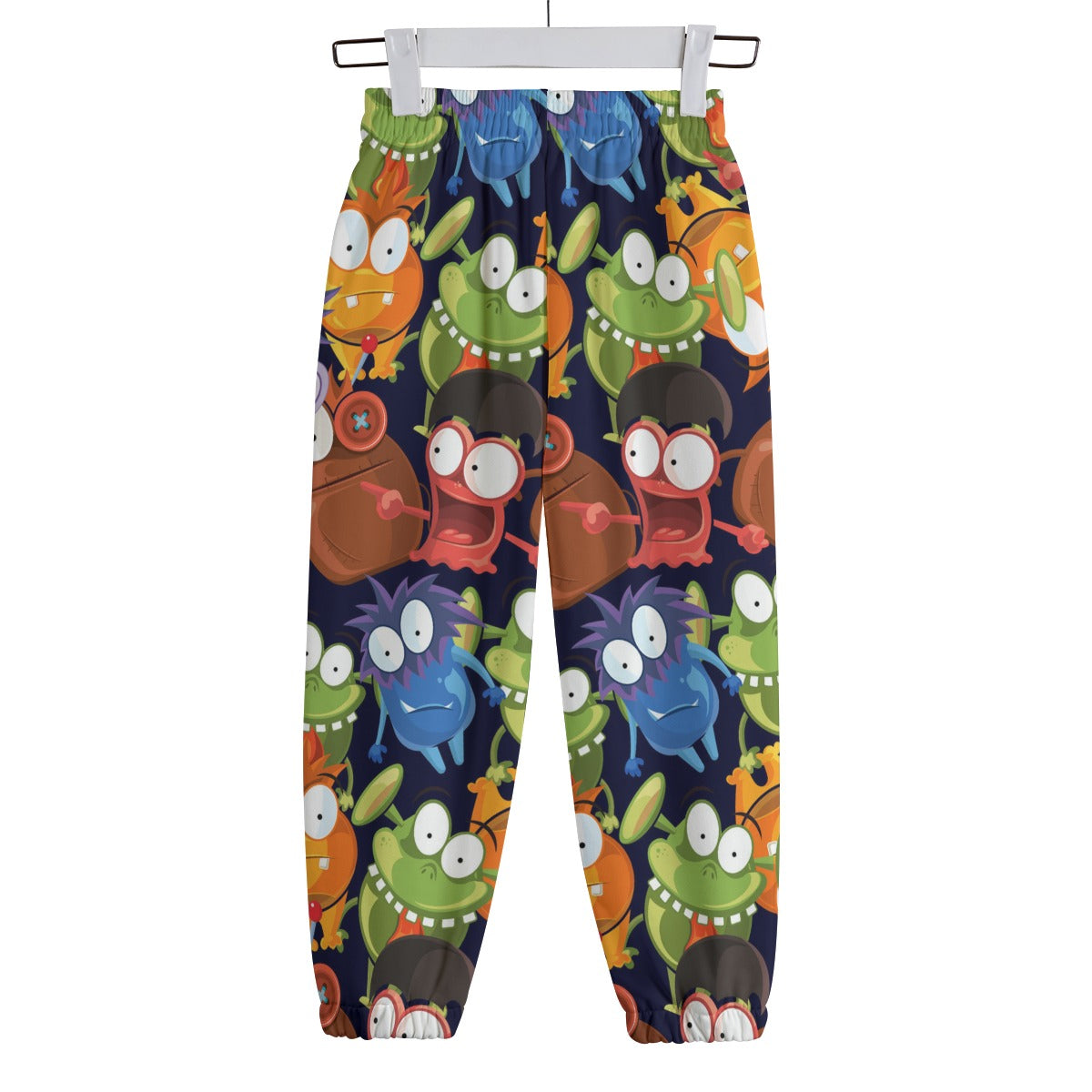 Kid's 310GSM Cotton Sweatpants - Monsters