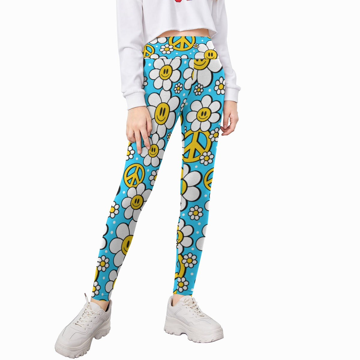 Kids' Printed Leggings - Hippie Chic