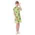 Kid's Short Sleeve T-Shirt Dress - Avocado Bop