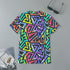 Kids 180GSM Cotton All-Over Print T-Shirt - Grunge Graffiti