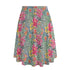 Printed Maxi Skirt with Pockets - Bromeliad & Zebra