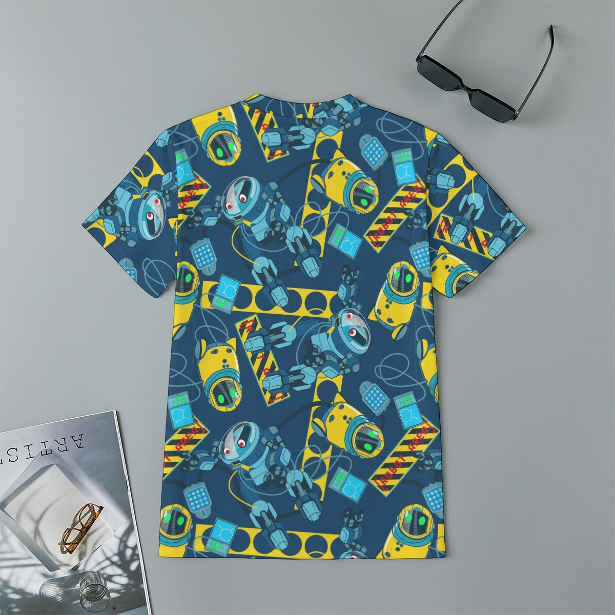 Kids 180GSM Cotton All-Over Print T-Shirt - Assembly Line