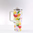 40oz Stainless Steel "Stanley" Tumbler With Handle - Mango Mania