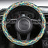 Steering Wheel Cover with Anti-Slip Insert - Mosaic Waves