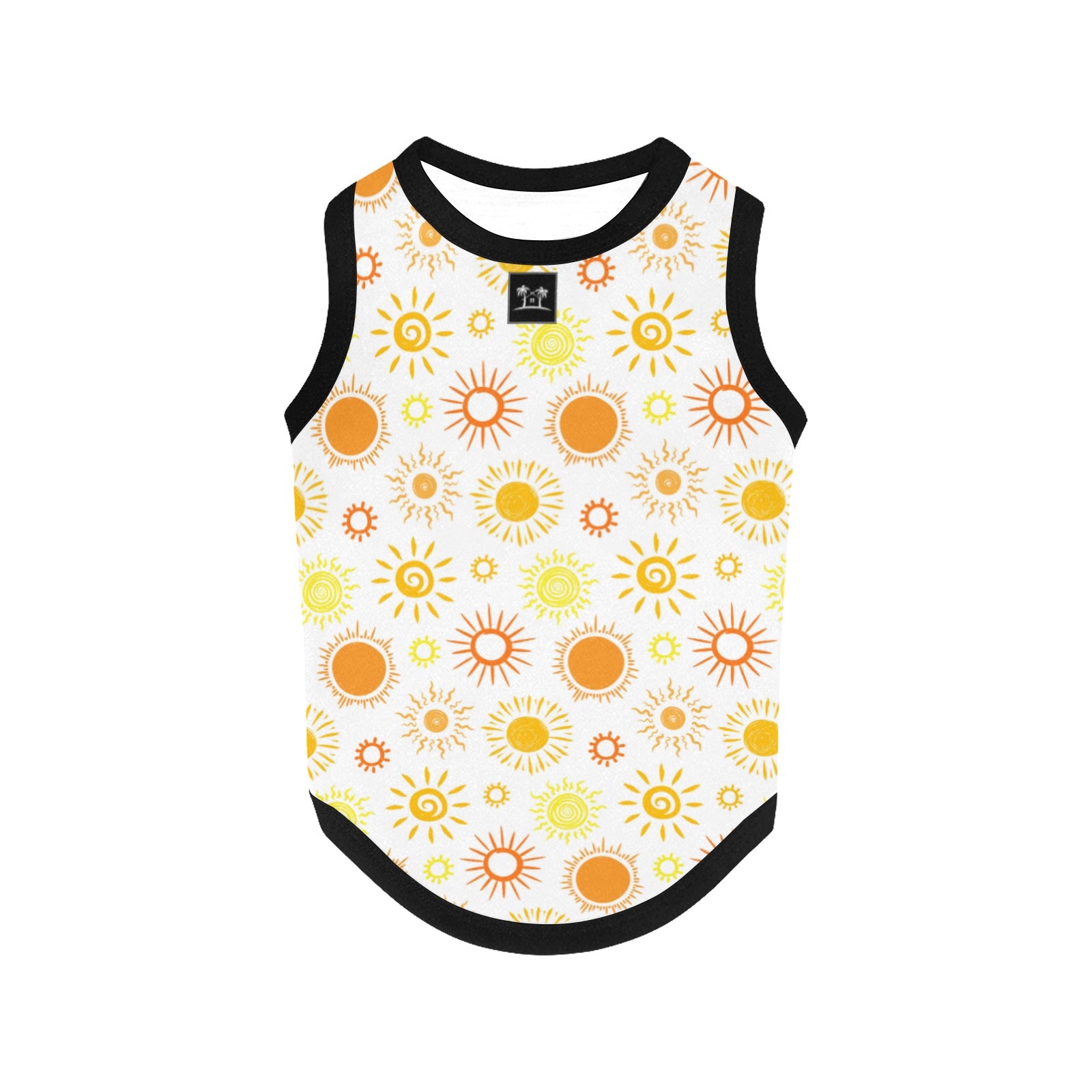All-Over Print Lightweight Pet Tank Top - Sunny Day