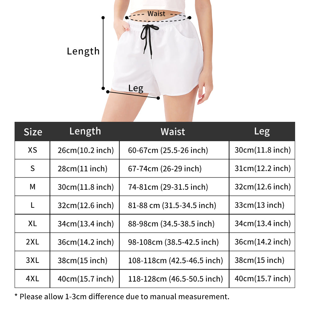 Shorts de playa estampados para mujer - Ao-to-Kin