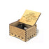 Engraved Wooden Music Box