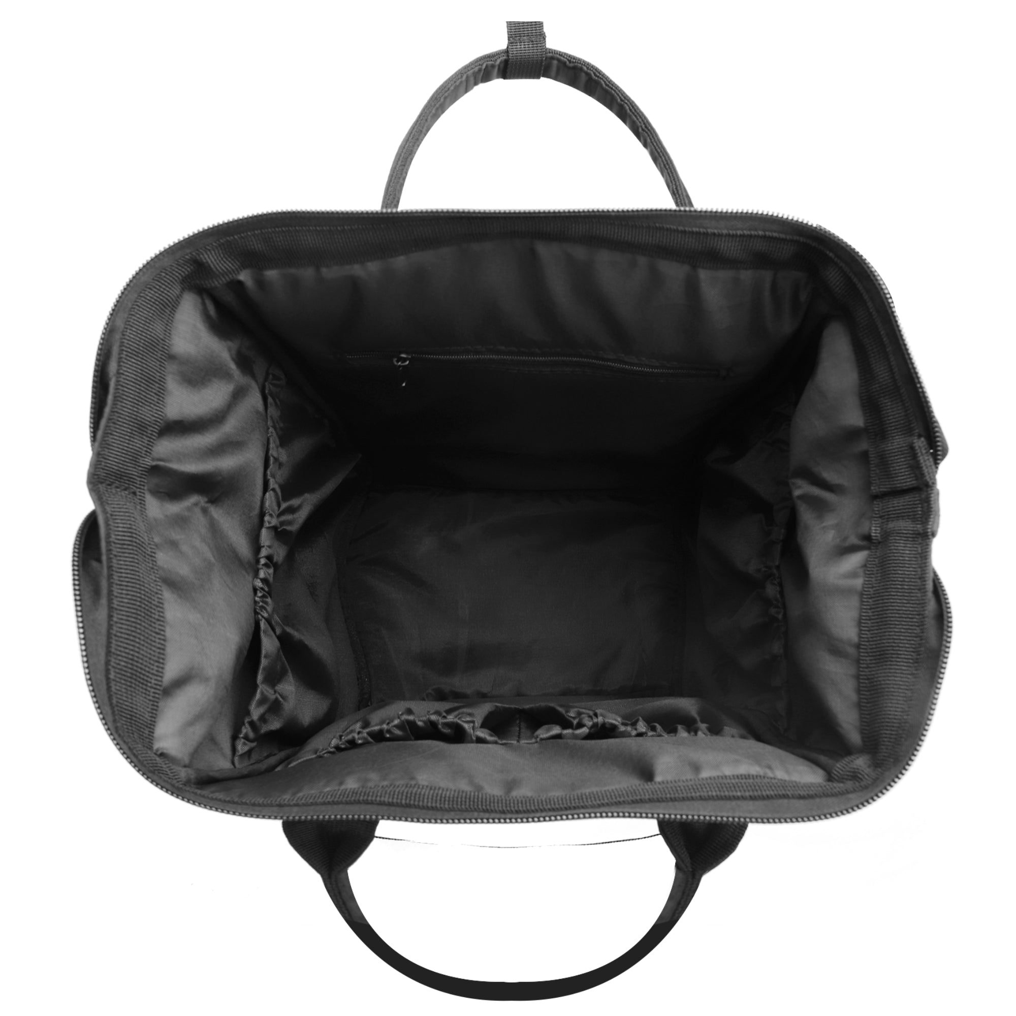 Large Capacity Diaper Backpack - Where the Buffalo Roam (Coal)