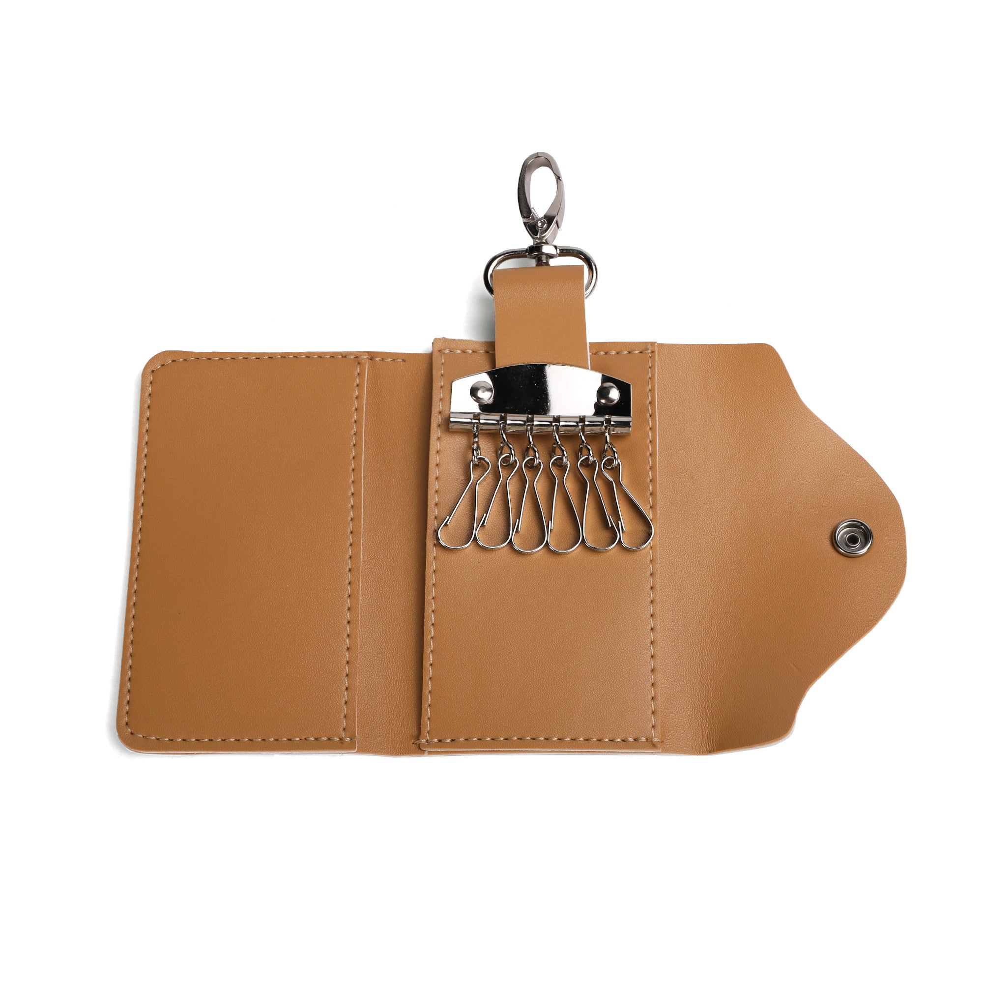 Women's Faux Leather Keychain Purse - Kinnoha