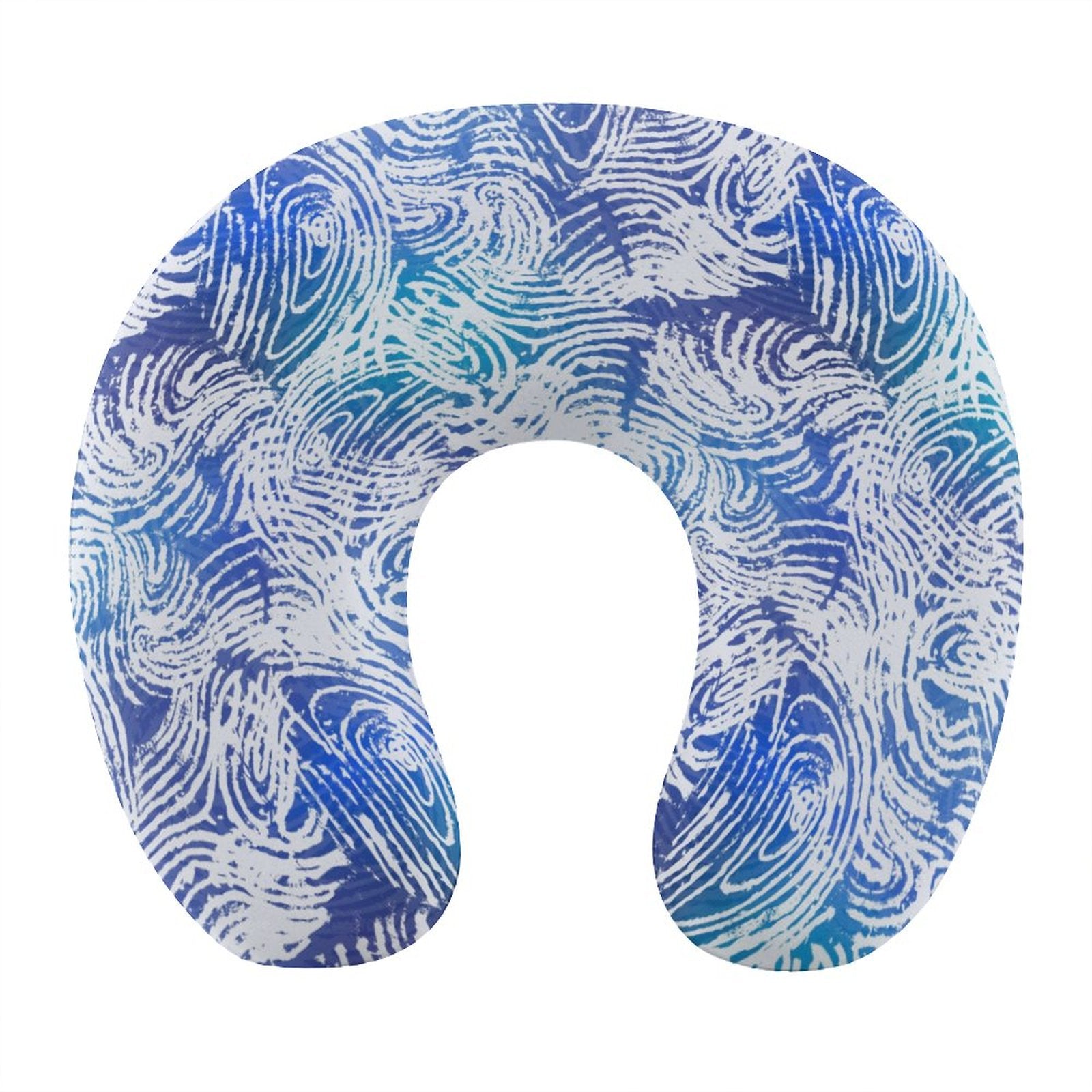 Travel Neck Pillow - Fingerprints