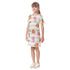 Kid's Short Sleeve T-Shirt Dress - Cute Fruit Too