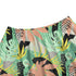 Printed Maxi Skirt with Pockets - Tropical Print in Melon