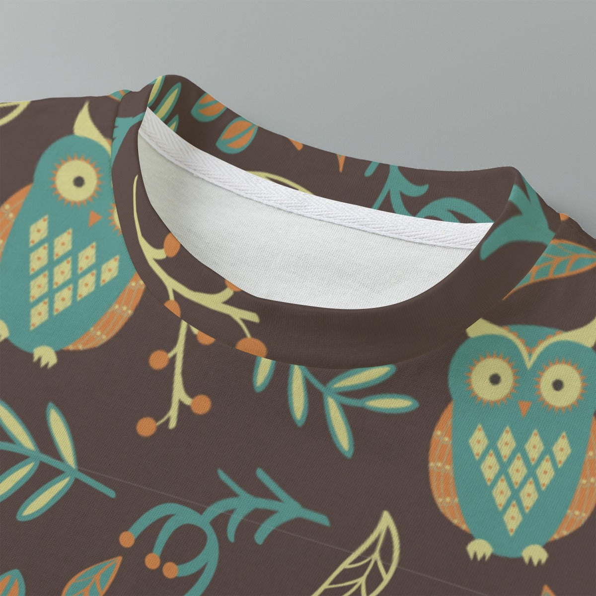 Kids 180GSM Cotton All-Over Print T-Shirt - Owl Be Your Friend