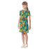 Kid's Short Sleeve T-Shirt Dress - Forest Fables