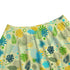 Printed Maxi Skirt with Pockets - Tropical Print in Lemon Lime