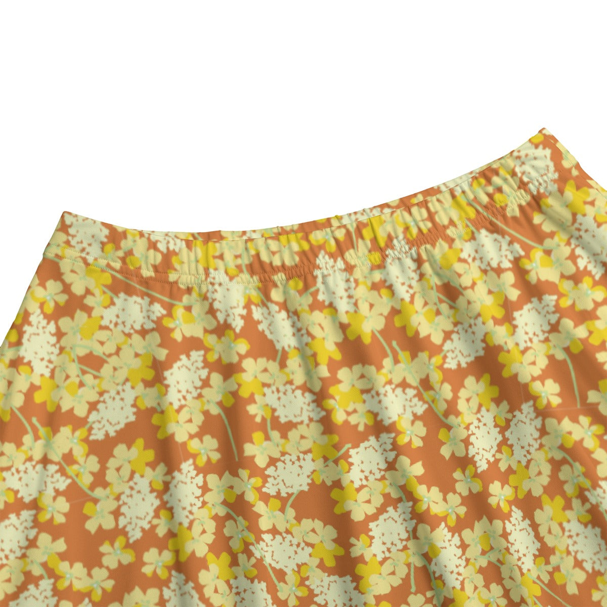 Printed Maxi Skirt with Pockets - Amber Meadow