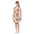 Kid's Short Sleeve T-Shirt Dress - Apple Pear Jamboree