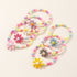 Bracelets de fleurs en perles